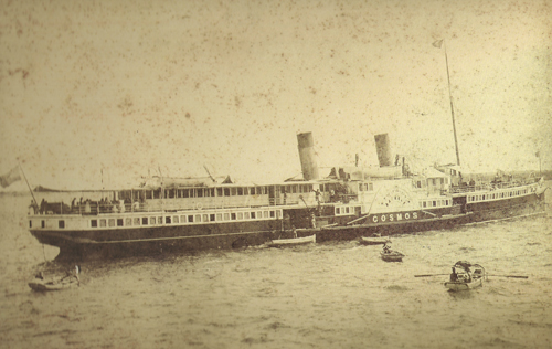 BARCOS A VAPOR 1885 - 1890 (COLECCIÓN DE JAVIER YUBI)